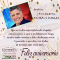 Parabéns Prefeito Jânio Natal Andrade Borges